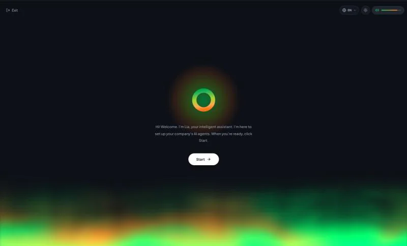 Onboarding do assistente no CajiAgent